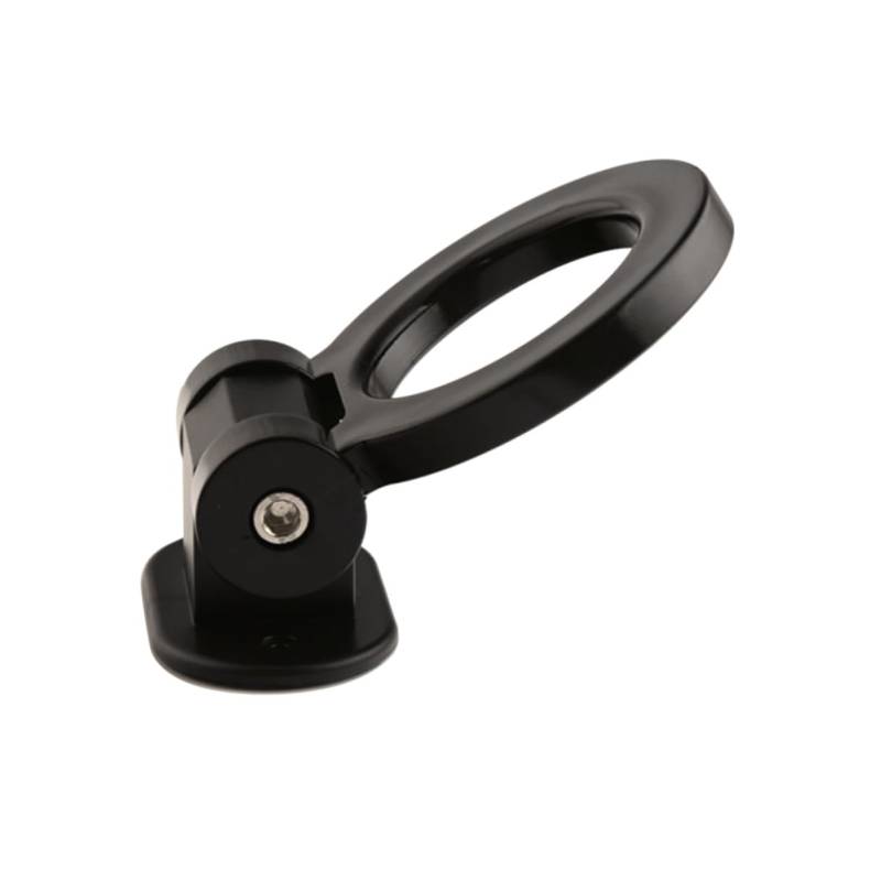 SEWOART Auto Abschlepphaken Klebeband doppelseitig doppelseitige Klebeband Auto anhänger doppelseitiges Klebeband verstellbare Ringe Haken schleppen Abschleppstange universeller Ring Black von SEWOART