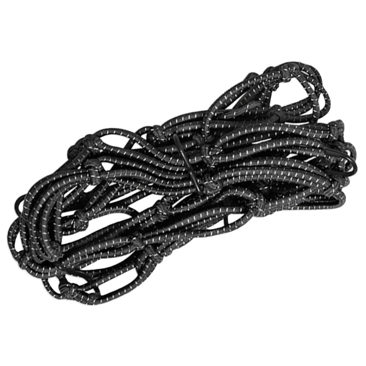 SEWOART Gepäcknetz Elastisches LKW Netz Für Luggage Bungee Cord / 6 Haken 49 Fächer Ideal Zur Ladungssicherung Und Für Motorradreisen von SEWOART