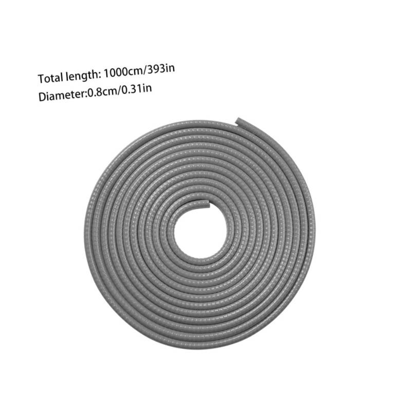 SEWOART Kfz Türschutzleisten Dichtung Für Autotüren 10 Meter Lange Schutzfolie Kantenschutz Und Dichtung Für PKW LKW SUV Auto Zubehör Für Effektiven Türschutz von SEWOART