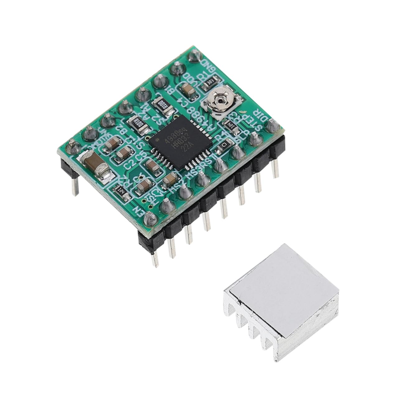 SEWOART Schrittmotortreiber Modul A4988 Für 3D Drucker Stepper Motor Control Board Für Präzise Motorsteuerung Und Drucker Ersatzteile von SEWOART