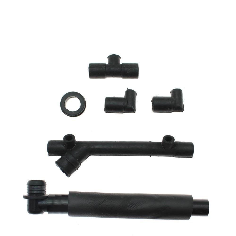 SEYUTWET [Replacement] Belüftungsschlauch-Kit Zylinderkopfhaubenentlüftung for Mercedes for Benz W124 S124 W201 W202 W210 W460 W461 6010160381 6030160081 von SEYUTWET