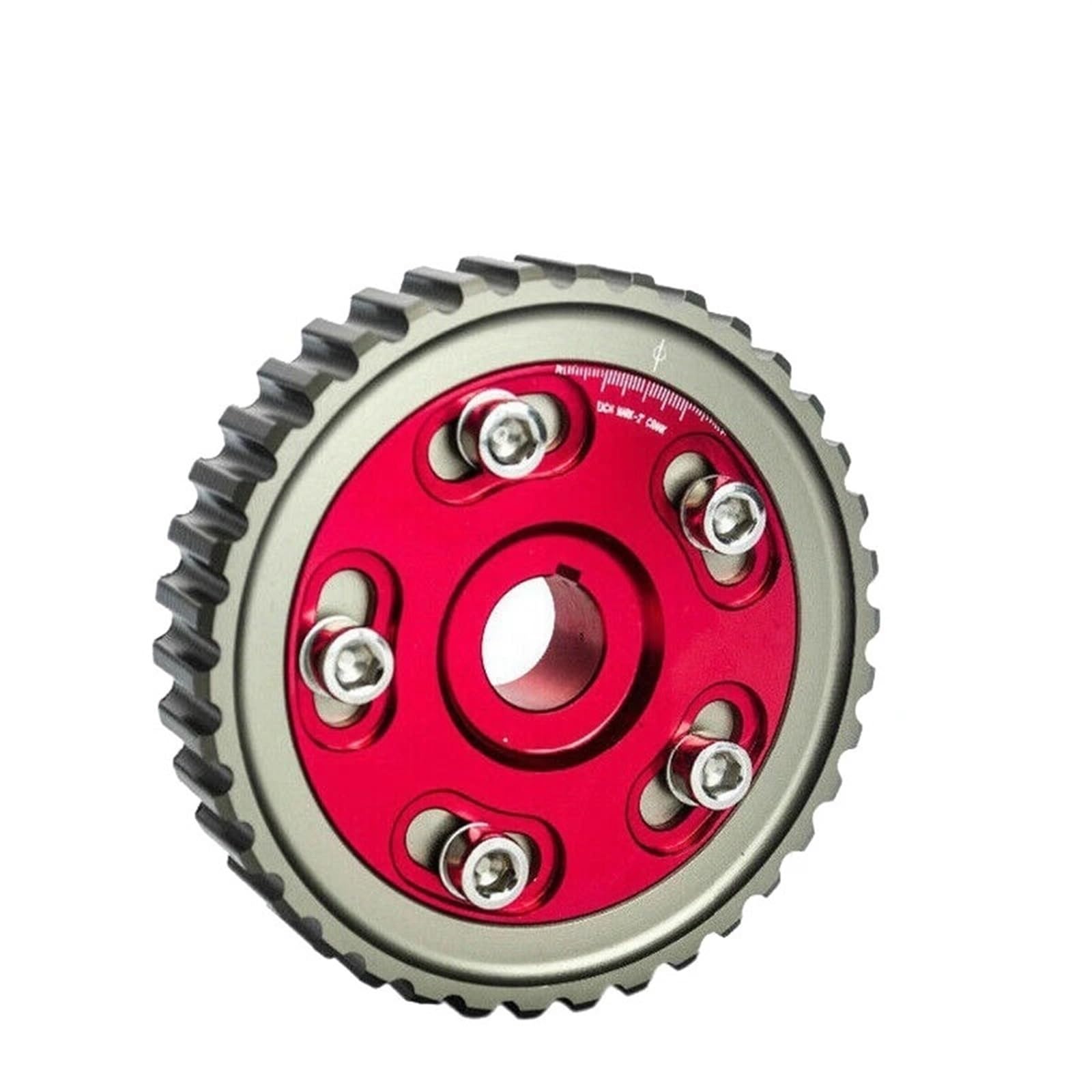 SEYUTWET [Replacement] Einstellbare Cam Gears Pulley Timing Gear for Honda for Civic D15 D16 SOHC D-Serie 88-00 for Del for Sol 93-97 Rot von SEYUTWET