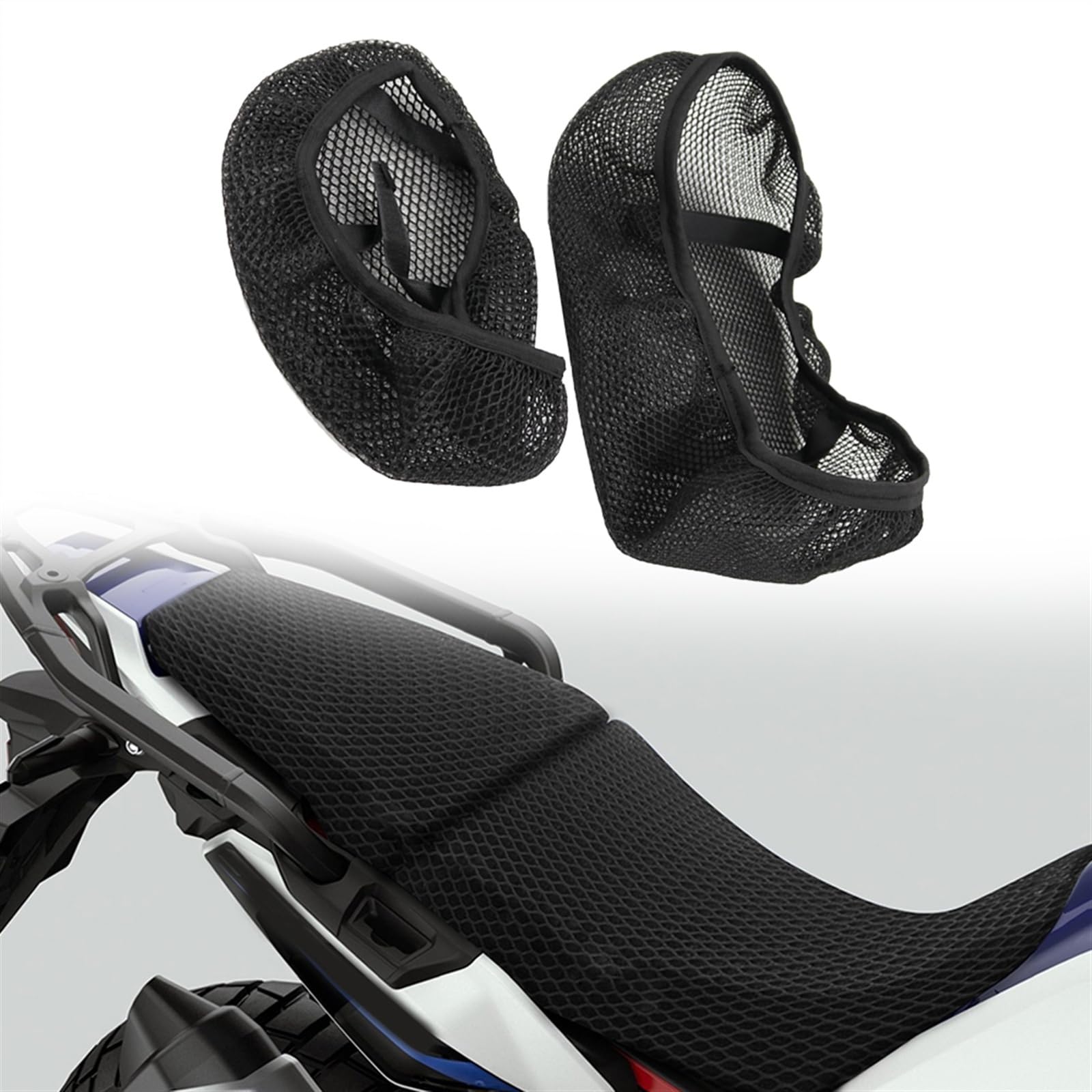 SFDHJK Schmücken 3D Mesh Sitzbezug wasserdichte Sitzkissen Für CRF1100L Africa Twin CRF1100 CRF 1000 L CRF1100L Adventure Sport 2020 - von SFDHJK