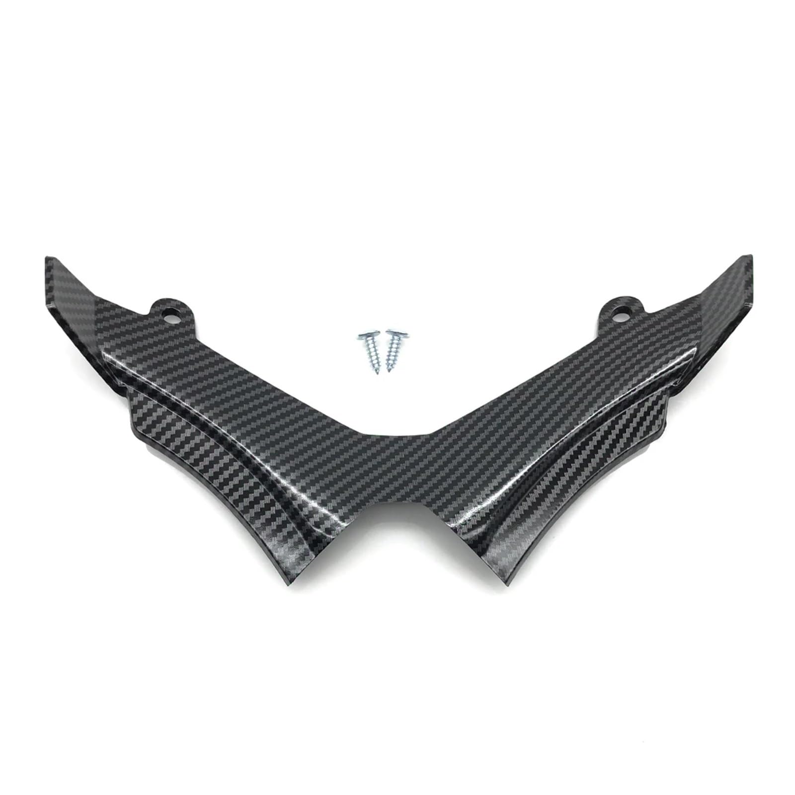 SFIWFOGD Aerodynamische Frontmotorrad Verkleidung Winglets Abdeckung Kohlefaser Schutz Kompatibel mit Yamaha MT15 MT-15 MT 15 2019 2020-2022(Dark Grey) von SFIWFOGD