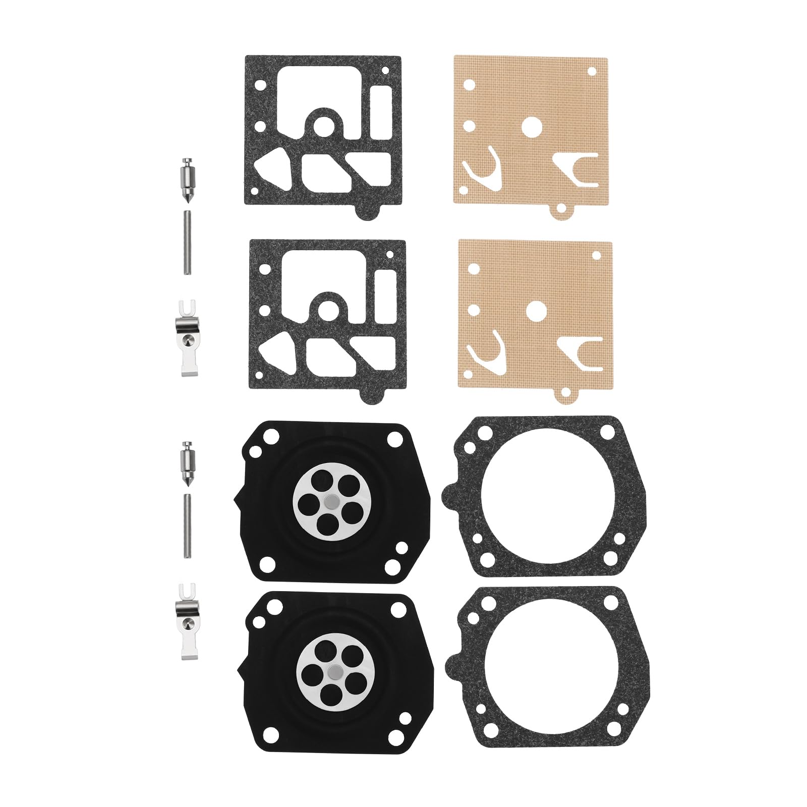 SG Store 2 Sets Vergasermembran-Reparatursatz Kompatibel mit Wacker WM80 BS50-2 BS60-2 BS70-2 Kompatibel mit Walbro HDA 286 HDA 308 Vergaser von SG Store