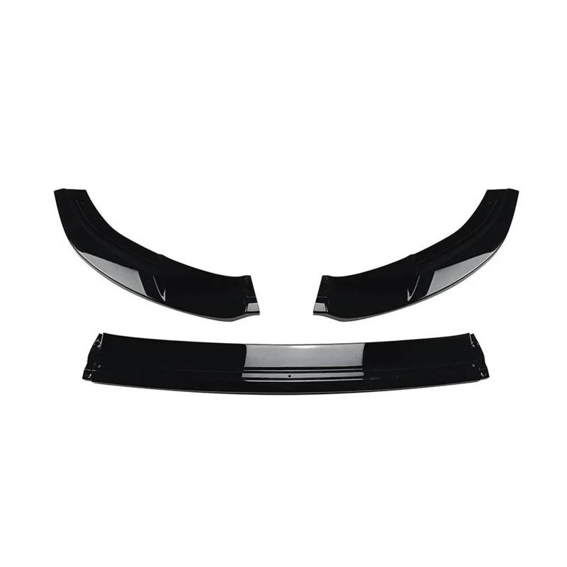 Auto Bumper Frontspoiler 3 Stücke Für VW Für Golf 7 Für MK7 Für GTI R Für GTD Für GTE 2012-2018 Auto Front Stoßstange Splitter Lip Spoiler Diffusor Seite(Glossy Black) von SGHFUVE