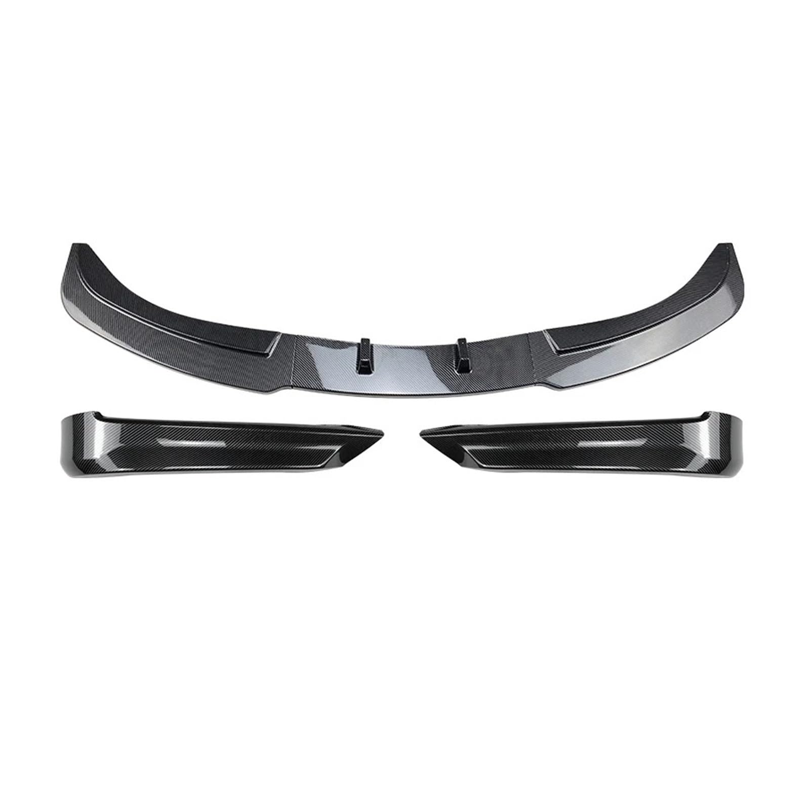 Auto Bumper Frontspoiler 5 STÜCKE Für 3er Für E90 Für E91 2005-2008 Auto Frontstoßstange Lip Splitter Diffusor Spoiler Stoßstange Schutzfolie Tuning(One Set Carbon Look) von SGHFUVE