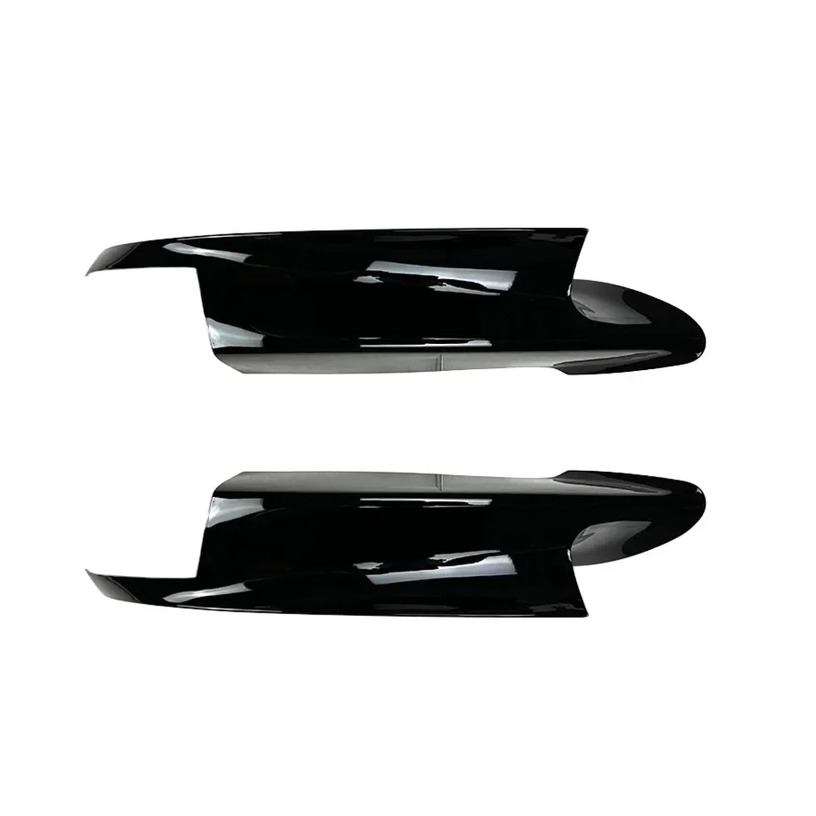 Auto Bumper Frontspoiler Für 3er-Serie Für E90 Für E91 Für E92 Für E93 Für M3 06-13 Auto Frontstoßstange Lip Splitter Spoiler Diffusor Schutzfolie(Gloss Black A) von SGHFUVE