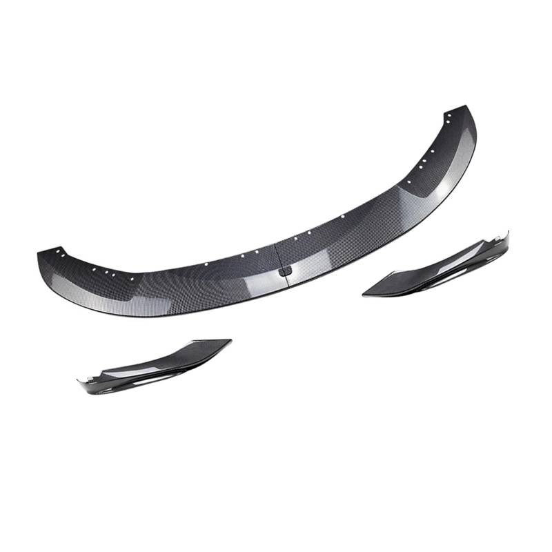 Auto Bumper Frontspoiler Für 4 Für Serie Für F32 Für F33 Für F36 435i Für Sport 2014-2020 Auto Front Stoßstange Klinge Spoiler Lippe Untere Seite Splitter(Kohlefaser-Optik) von SGHFUVE