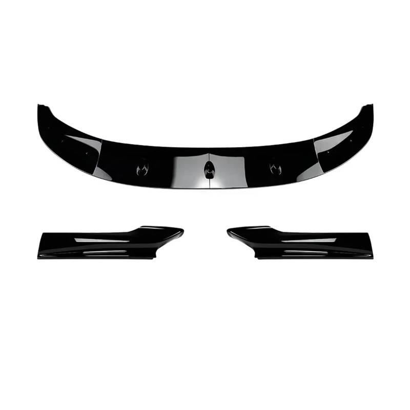 Auto Bumper Frontspoiler Für 5 Series Für F10 Für F11 2011-2017 Auto Front Stoßstange Lip Body Kit Spoiler Splitter Stoßstange Canard Lip Splitter(Gloss Black) von SGHFUVE