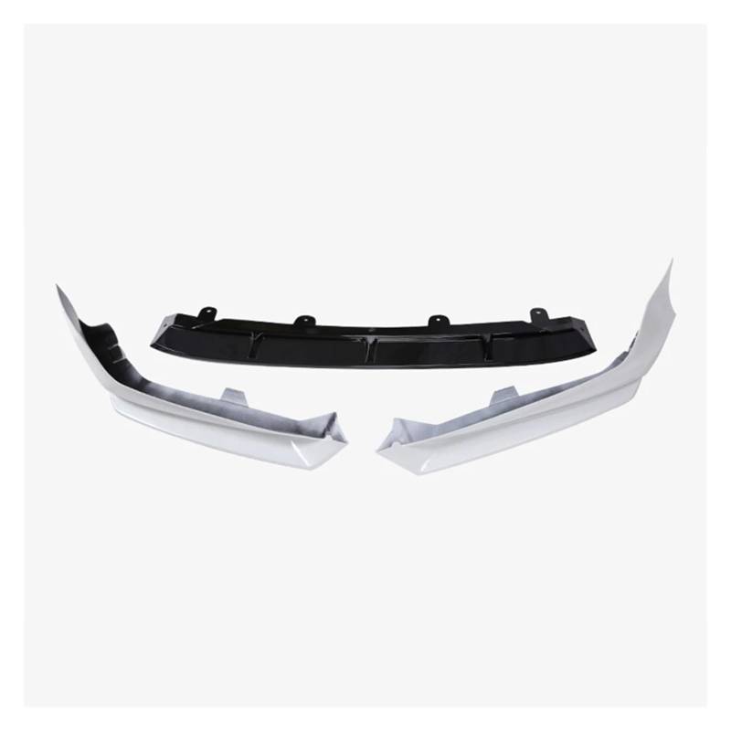 Auto Bumper Frontspoiler Für Accord Für 10. Generation 2018–2020 Untere Seitenluftsplitterabdeckung Canard Guard & Auto Frontstoßstange Spoilerlippe(Weiß) von SGHFUVE