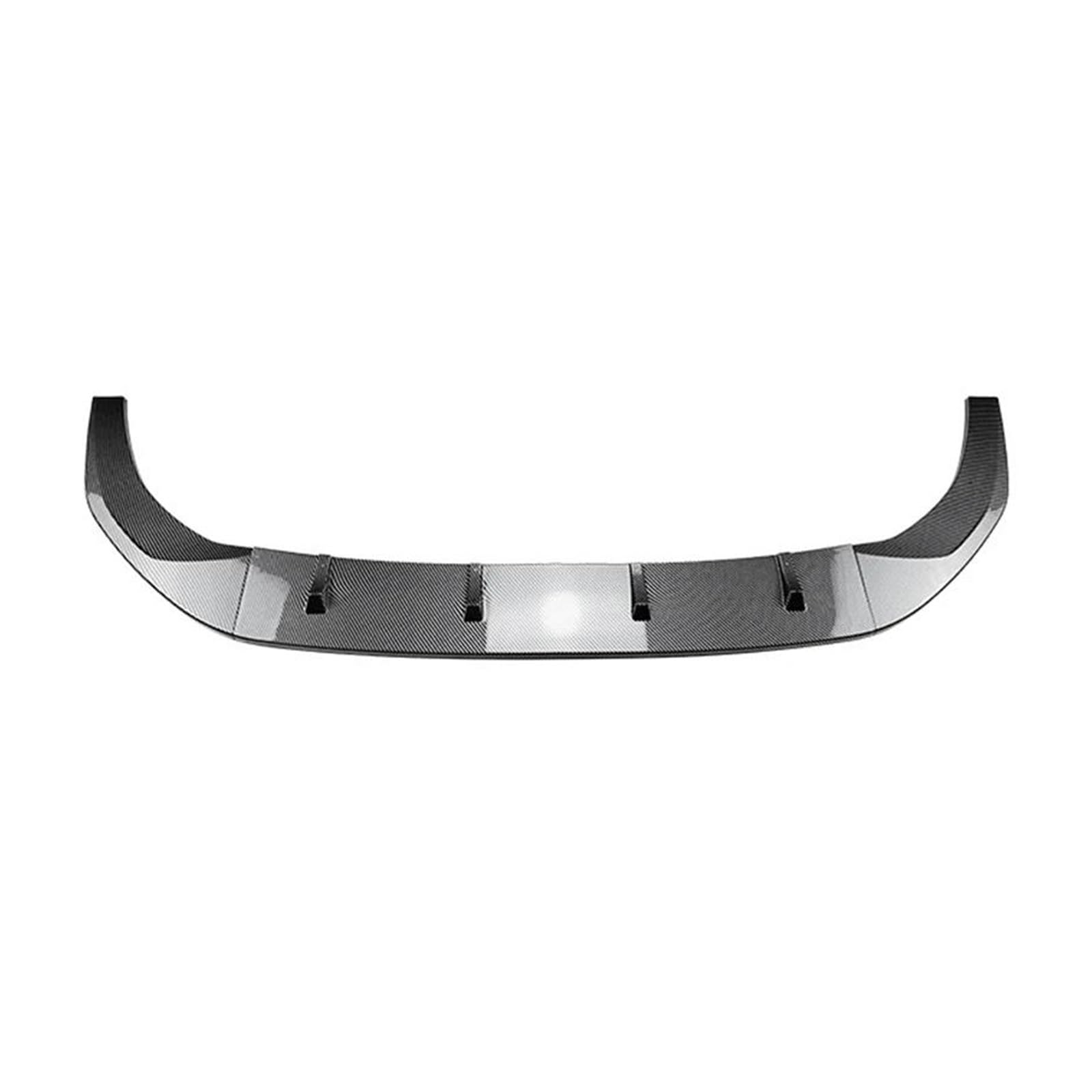 Auto Bumper Frontspoiler Für Golf 7 Für MK7 Für GTI R Für 2013 2014 2015 2016 Auto Frontstoßstange Lip Spoiler Protector Untere Klinge Splitter(Kohlefaser-Optik) von SGHFUVE