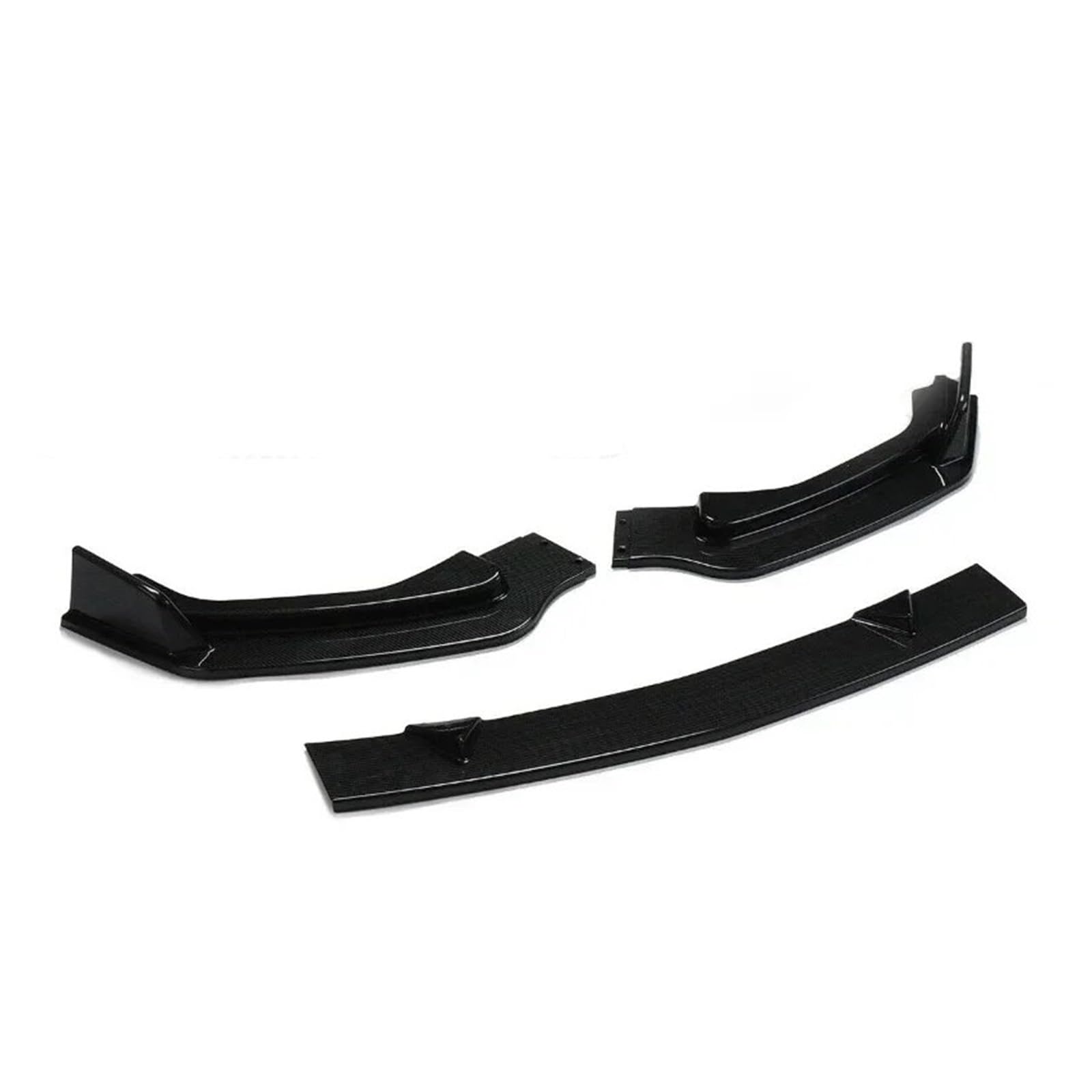 Auto Bumper Frontspoiler Für Infiniti Für Q50 2014 2015 2016 2017 Auto Frontstoßstange Lip Spoiler Diffusor Auto Body Kit Stoßstangenschutz(Kohlefaser) von SGHFUVE