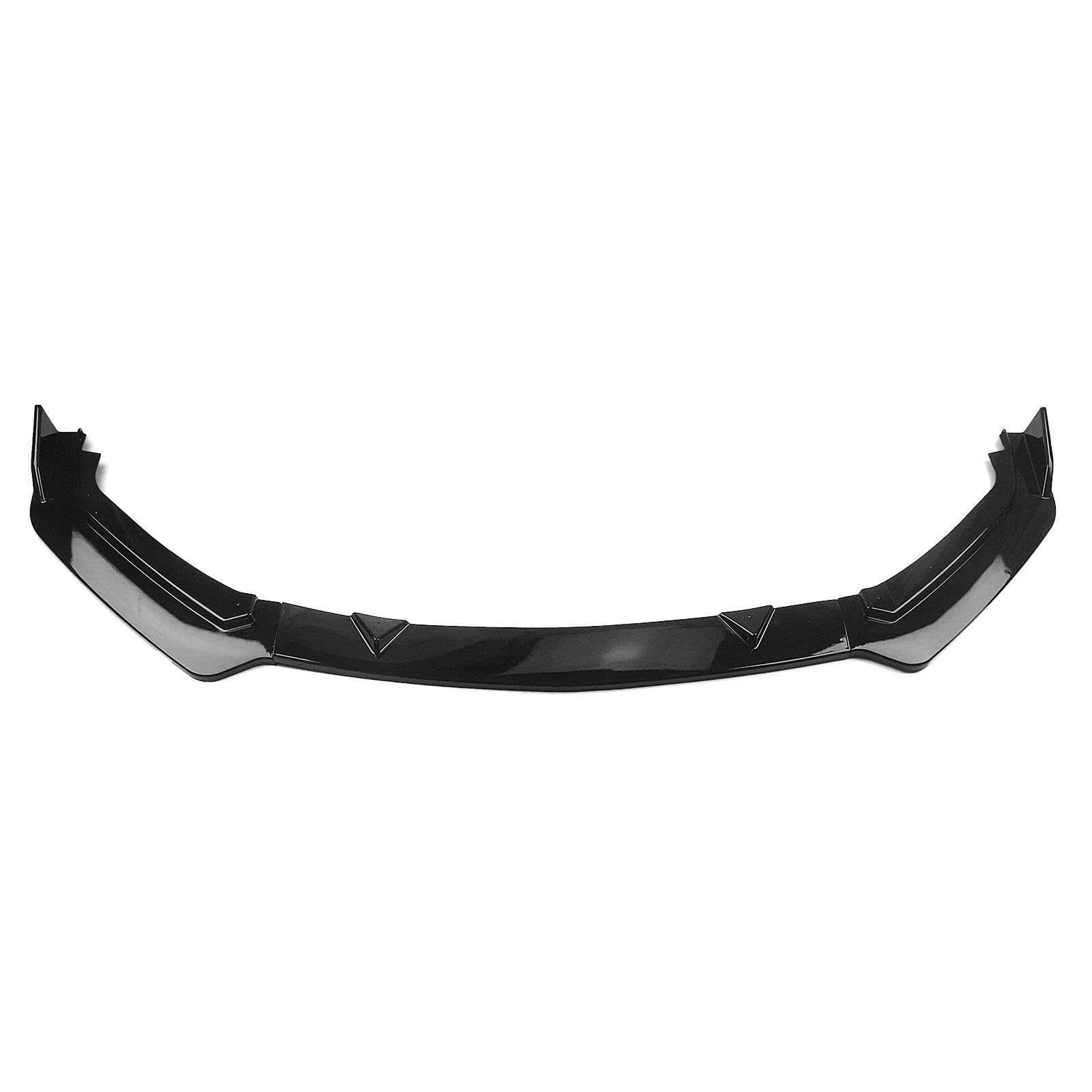 Auto Bumper Frontspoiler Für Infiniti Für Q60 2017 2018 2019 2020 2021 2022 Frontstoßstange Spoilerlippe Splitter Auto Unterkörper Kit Schutzplatte Klinge(Kohlefaser-Optik) von SGHFUVE