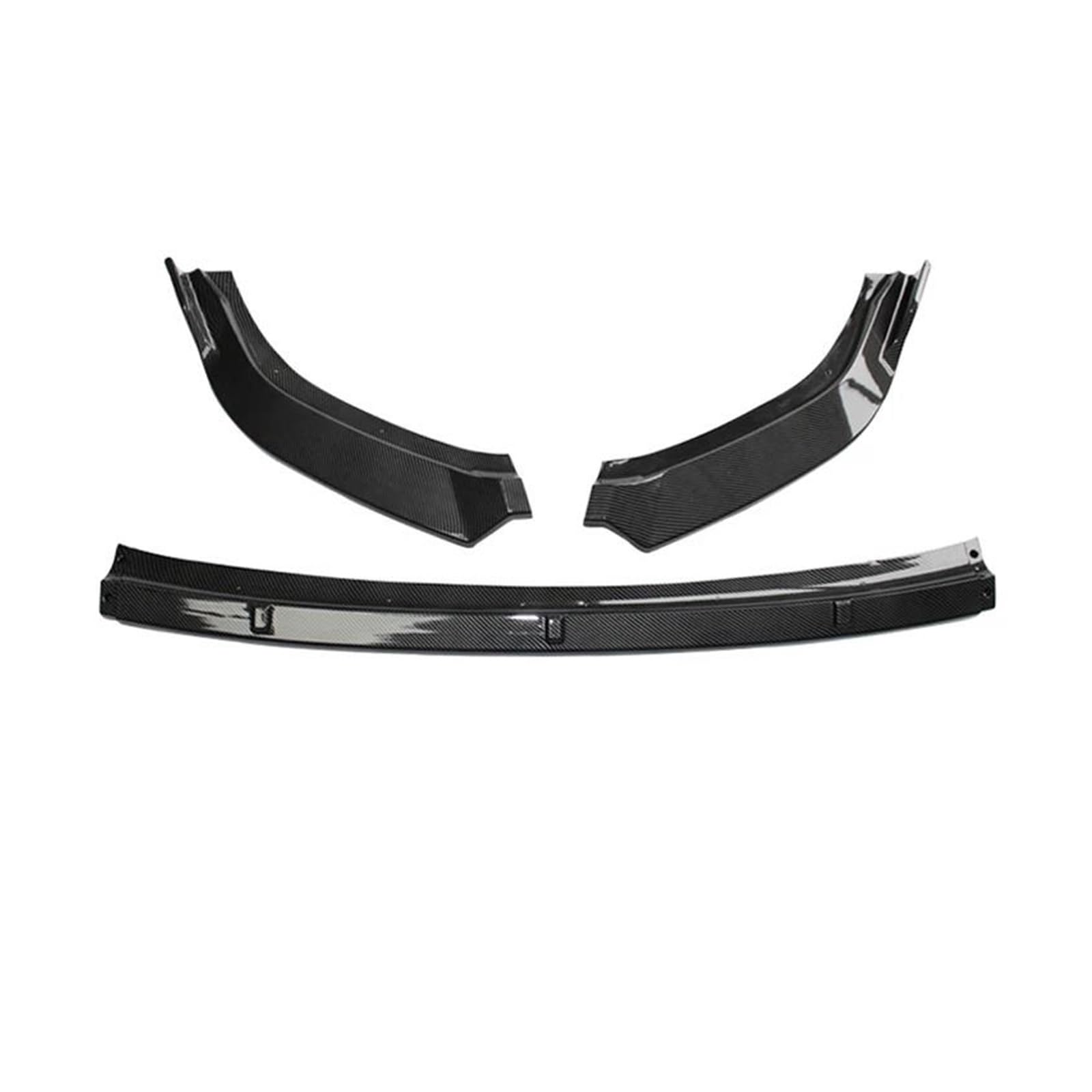 Auto Bumper Frontspoiler Für Nissan Für Qashqai 2017 2018 2019 2020 Auto Front Stoßstange Splitter Lippe Kinn Spoiler Körper Kit Diffusor Protector Schutz Außen(Kohlefaser-Optik) von SGHFUVE