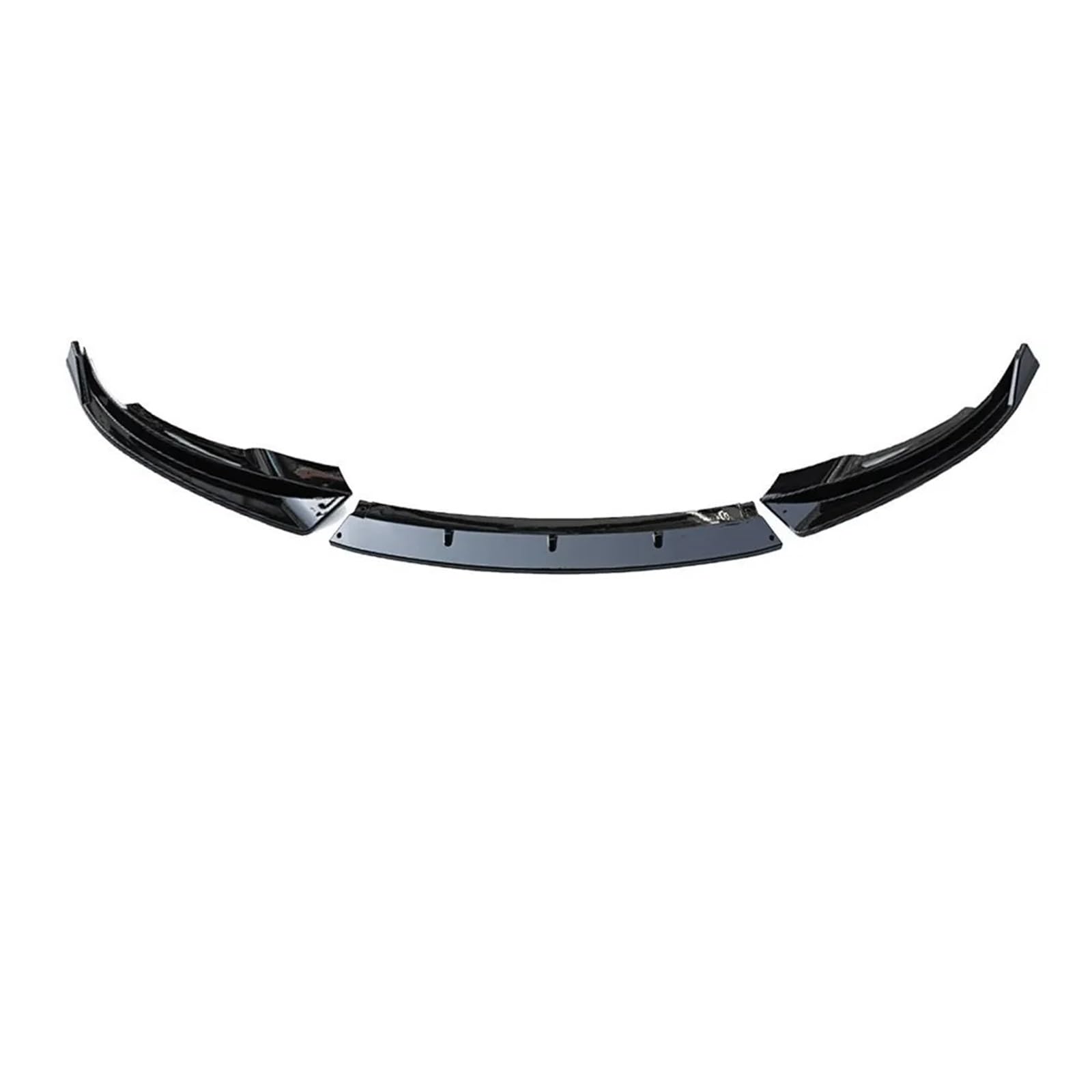 Auto Bumper Frontspoiler Für Tesla Für Modell 3 2017-2023 Für Modell Y 2021-2023 Auto Vorne Hinten Stoßstange Lippe Kinn Diffusor Körper Kit Spoiler Deflektor(Y Front Lip Black) von SGHFUVE