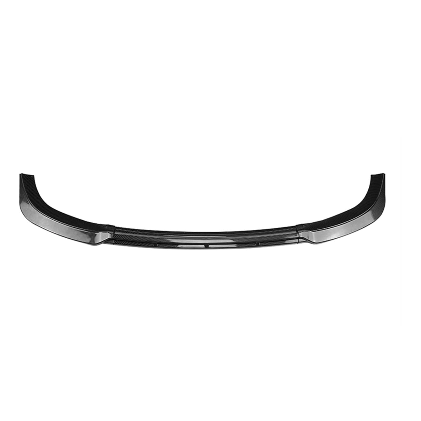 Auto Bumper Frontspoiler Für VW Für ID.3 2019 2020 2021 2022 Auto Front Stoßstange Spoiler Splitter Lip Untere Schutz Klinge Schutz Platte(Kohlefaser-Optik) von SGHFUVE