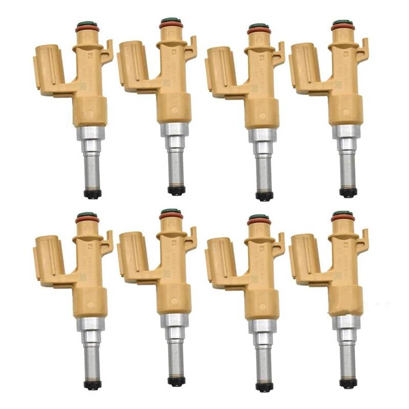 Auto Einspritzdüse 8PCS Für Toyota Für Land Für Cruiser 2008-2011 5,7 L V8 Kraftstoff Injektoren 23250-0S020 23209-0S020 23250-38040 23209-09150 Fuel Injector von SGHFUVE