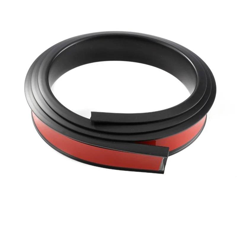 Autofensterdichtungen 1,5 M Auto Kotflügel Universal Gummi Anti-kollision Trim Dichtung Streifen Bogen Schutz Kotflügel 38mm 45mm 55mm Window Weatherstrip(Black 38mm) von SGHFUVE