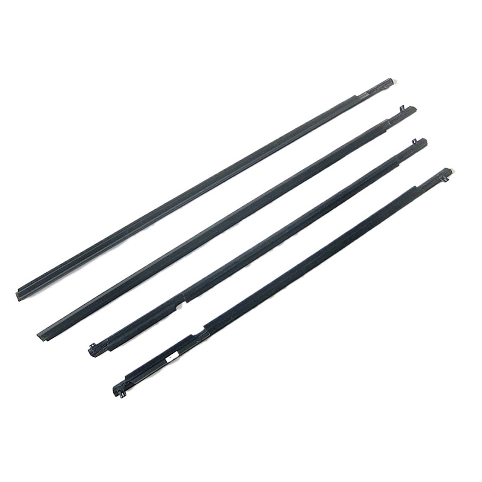 Autofensterdichtungen Auto Zubehör Körper Teile 50-640A Äußere Tür Glas Fenster Band Für Mazda 3 2008-2013 BL 5 Tür Für Fließheck Window Weatherstrip(1 car Set All 4) von SGHFUVE