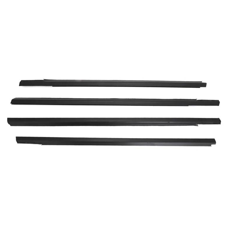 Autofensterdichtungen Für Peugeot 301 2013-2017 Für Citroen Für Elysee 2014 2015 2016 Auto Fenster Glas Gummi Seite Tür Äußere Dichtung Moulding Trim Window Weatherstrip(Schwarz) von SGHFUVE