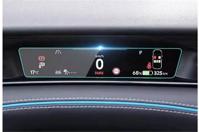 Displayschutzfolie 15 Zoll Für VW Für ID.7 2024 LCD-Autoradio GPS-Navigation Gehärtetes Glas Und Armaturenbrett-Bildschirmschutzfolie Navigation Schutzfolie(Dashboard) von SGHFUVE