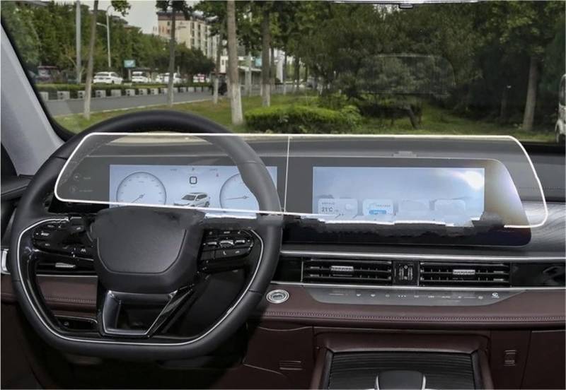 Displayschutzfolie Displayschutzfolie Aus Gehärtetem Glas Für Chery Für Tiggo 8 Für Pro Für Max 2023 2024, Autoradio, GPS-Navigation Und Armaturenbrett Navigation Schutzfolie von SGHFUVE