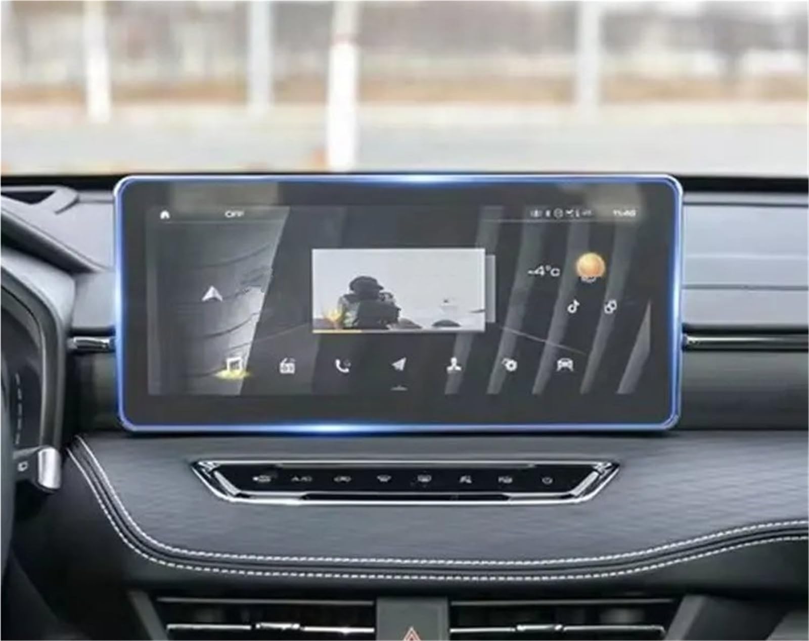 Displayschutzfolie Für Haval Für Jolion 2021 2022 2023 12,3 Zoll 10,25 Zoll Autoradio GPS-Navigation Und Armaturenbrett Bildschirmschutzfolie Aus Gehärtetem Glas Navigation Schutzfolie(10.25Inch GPS) von SGHFUVE