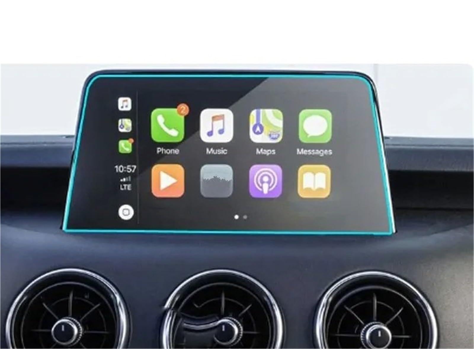 Displayschutzfolie Für Kia Für Stinger 2019 2020 2021 Gehärtetem Glas Screen Protector Auto Radio GPS Navigation Navigation Schutzfolie von SGHFUVE