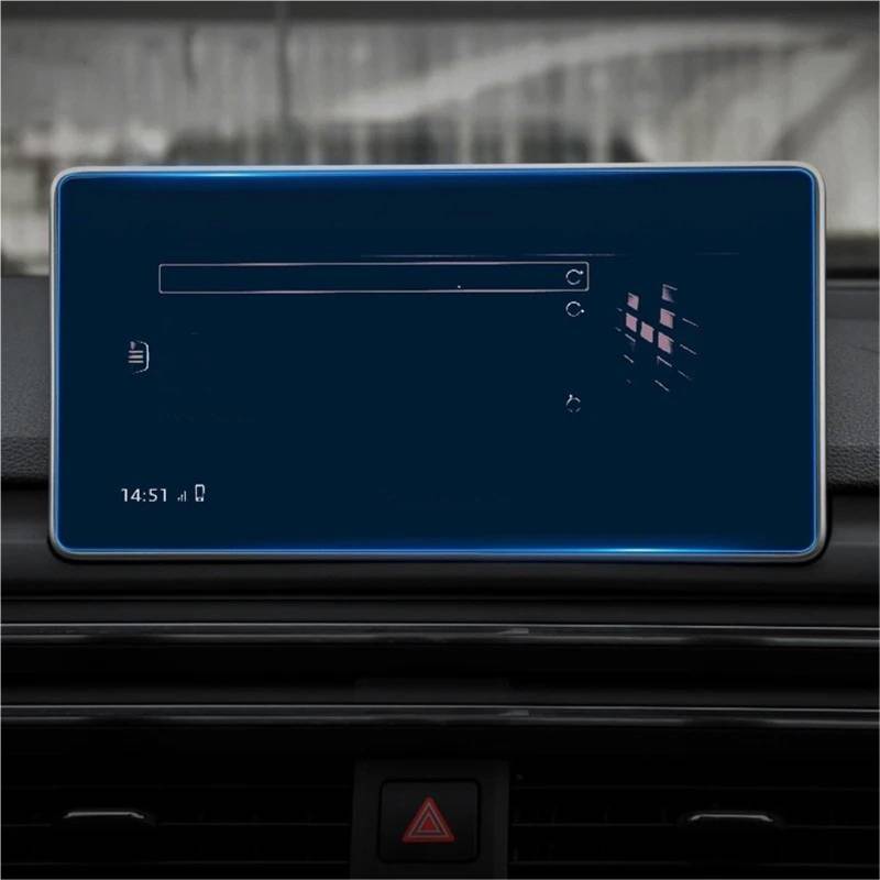 Displayschutzfolie Gehärtetes Glas Für A4 B9 S4 Für A5 S5 Für Q5 2016-2019 Auto-GPS-Radio-Navigations-Armaturenbrett-Displayschutzfolie LCD Navigation Schutzfolie(220x110mm) von SGHFUVE