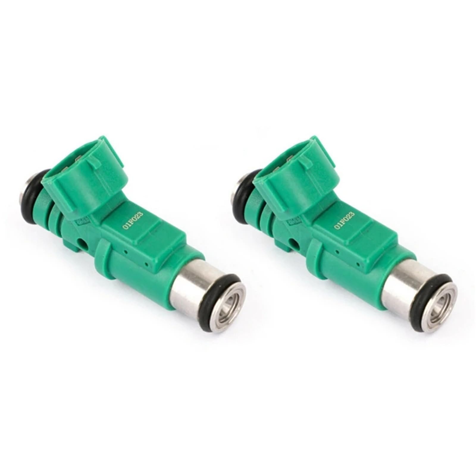 Einspritzventil Kraftstoffinjektor 01F023 1984G0 9655833580 Für Citroen Für C3 Für C2 Für Nemo Einspritz Düse(Green 2 Pieces) von SGHFUVE