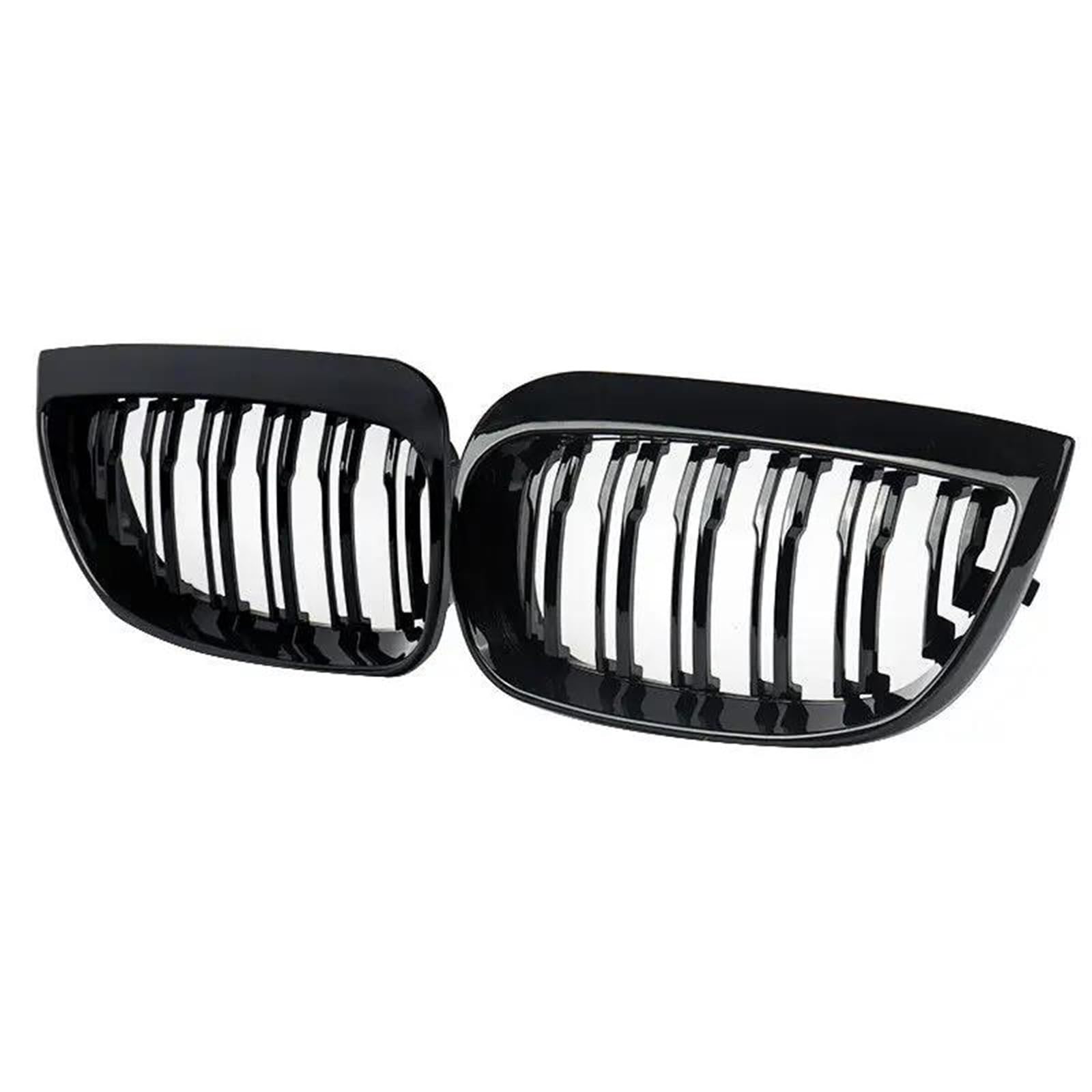 Front Stoßstange Grille 1 Paar Auto-Nierengrill, Nierengrill, Doppellamellengrill Für E81 E82 E87 E88 2004 2005 2006 2007 2008 2009 2010 2011 2012 2013 Kühlergitter(Pre-Facelift) von SGHFUVE