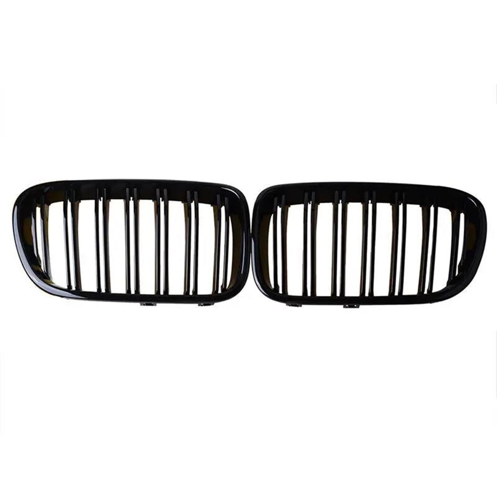 Front Stoßstange Grille 1 Paar Frontnierengitter Schwarz Glänzend, Doppellamellen-Rennauto-Styling Für X3 F25 Pre-LCI 2010 2011 2012 2013 Kühlergitter von SGHFUVE