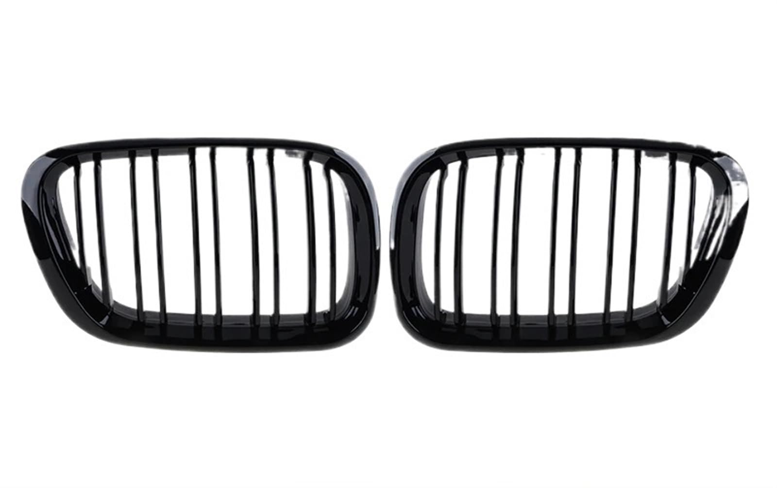 Front Stoßstange Grille Frontstoßstange Nierengrill Lufteinlass Racing Grill Doppellamellen Autodekoration Für X5 E53 1998 1999 2000 2002 2003 Kühlergitter von SGHFUVE