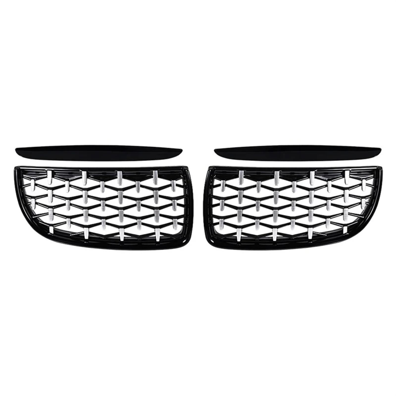 Front Stoßstange Grille Für 3er E90 E91 325I 328I 335I Pre-LCI 2005 2006 2007 2008 Diamant Meteor Kühlergrill Kühlergitter von SGHFUVE