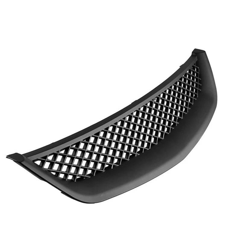 Front Stoßstange Grille Für Civic Für JDM Für Typ R 2001 2002 2003 Schwarz Mesh ABS Front Hood Grille Grill Kühlergitter von SGHFUVE