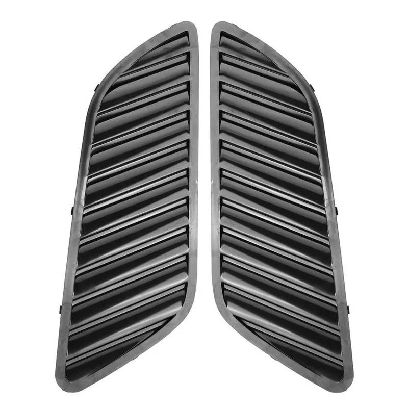 Front Stoßstange Grille Für E90 E91 E92 F30 E46 Auto Frontgrill Haubenabdeckung Carbon Fiber Look Motorhaube Grill Luftauslass Entlüftungsabdeckung Trim Kühlergitter(Gloss Black) von SGHFUVE