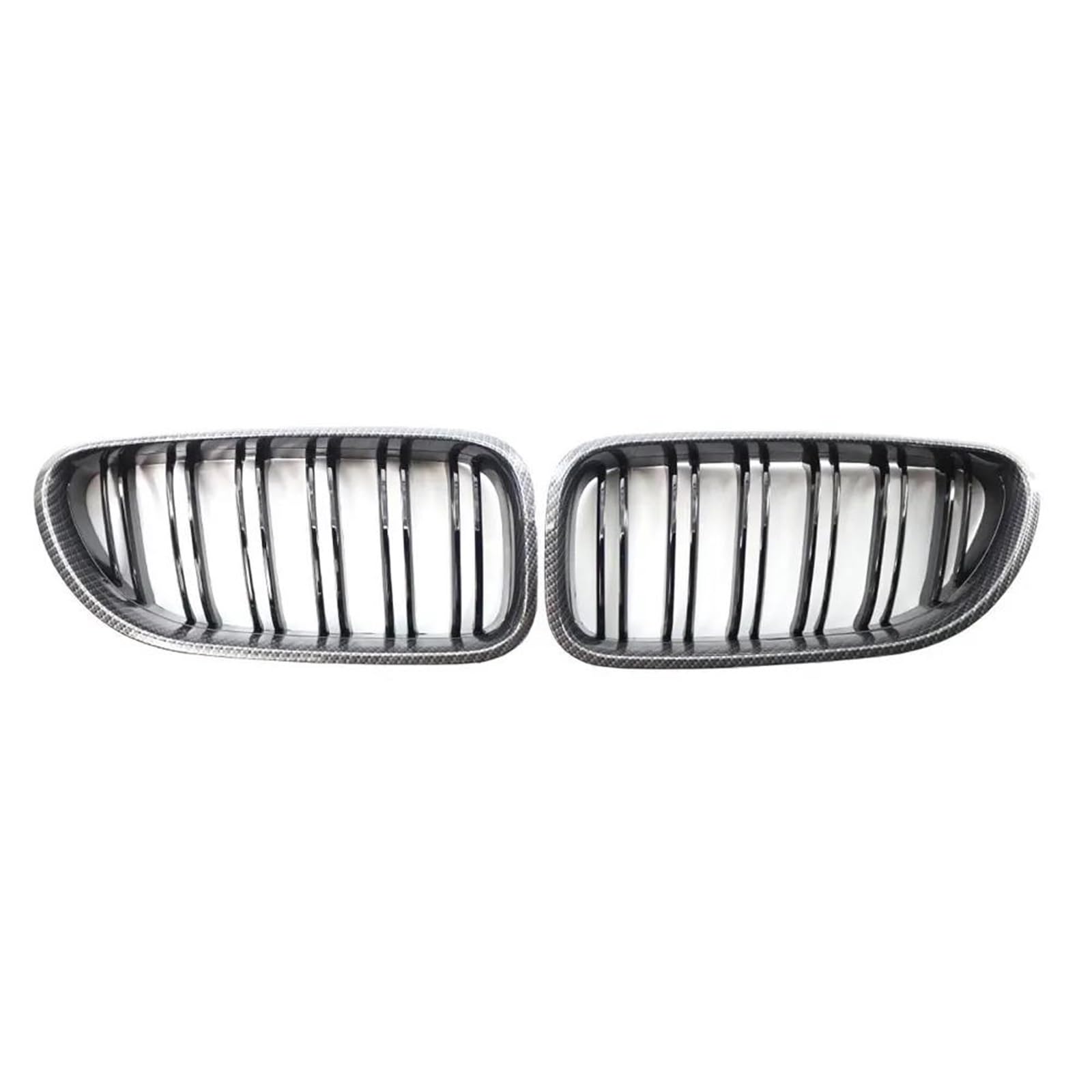 Front Stoßstange Grille Für M6 640i 650i F06 F12 F13 2012 2013 2014 2015 2016 2017 Front Stoßstange Niere Grill Gitter Kühlergitter(Kohlefaser-Optik) von SGHFUVE