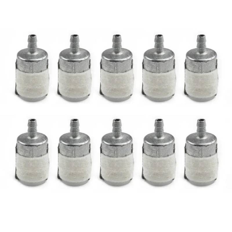 10 Stück Kraftstofffilter for 125–528 for Echo SRM200 SRM210 SRM211 SRM225 SRM230 SRM260 SRM2450 SRM2500 SRM3400 A369000000 von SGREHJDR