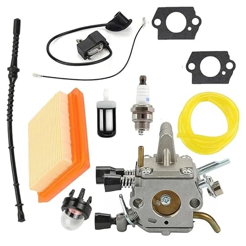 Vergaser-Set for Stihl FS120 FS200 FS250 FS250R FS300 FS350 Trimmer Freischneider 4134 120 0653,4134 400 1301,4134 141 0300 von SGREHJDR