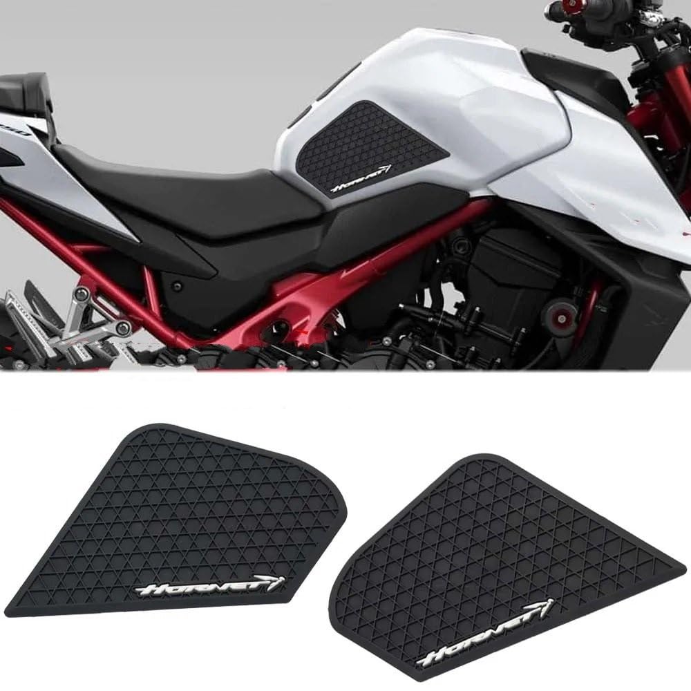 SGRYGSAEA Kraftstofftank Aufkleber Für H&ONDA CB750 CB 750 Hornet 2023 Motorrad Zubehör Nicht-Slip Seite Kraftstoff Tank Aufkleber Pad Gummi Aufkleber von SGRYGSAEA