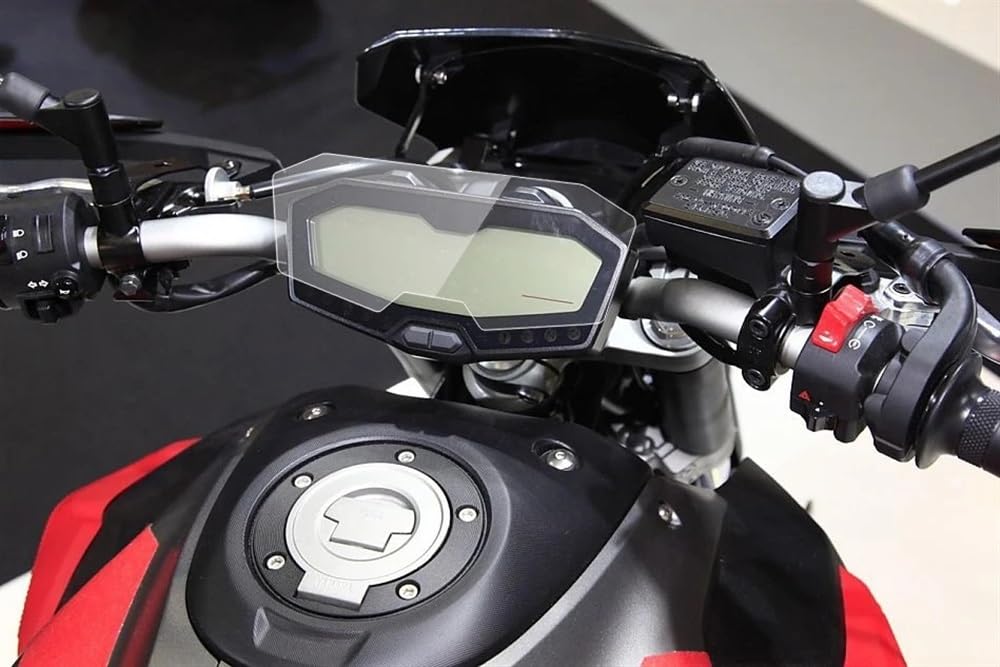 SGRYGSAEA Motorrad-Displayschutz 2 Sets Klare Motorrad-Tachofolie, Kratzbildschirm-Schutzhülle, Aufkleber Für Y&AMAHA MT07 MT-07 FZ07 FZ-07 2014–2017 von SGRYGSAEA