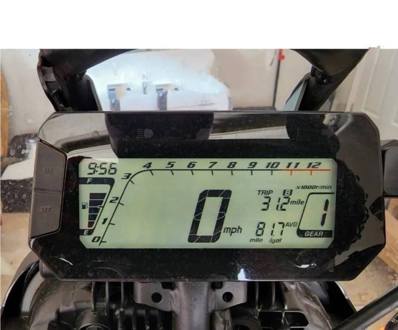 SGRYGSAEA Motorrad-Displayschutz Für H&ONDA CRF300L CRF300 Rally CRF 300 L CRF 300L 2022 Motorrad Instrument Film Scratch Cluster Screen Dashboard Schutz von SGRYGSAEA