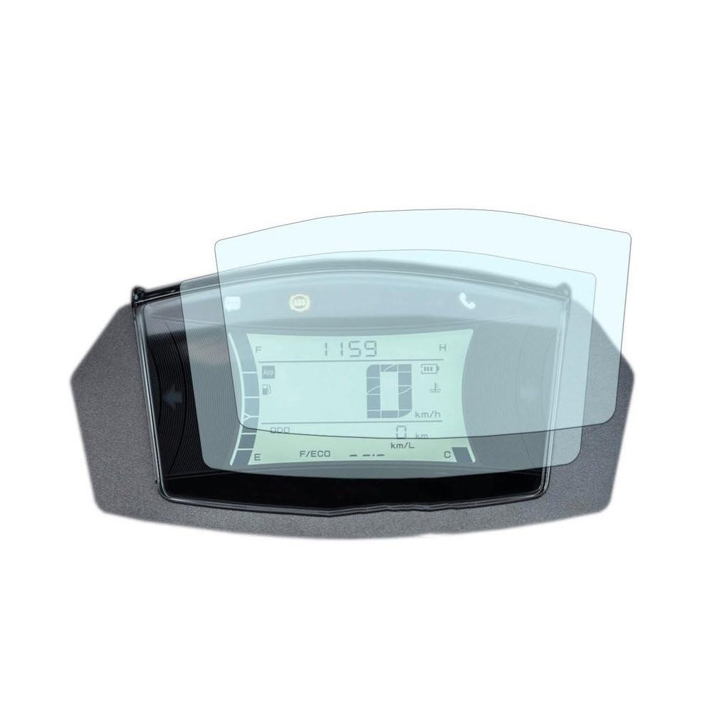 SGRYGSAEA Motorrad-Displayschutz Motorrad Scratch Cluster Screen Dashboard Schutz Instrument Film Für Y&AMAHA N-MAX 155 125 2020-2023(4set) von SGRYGSAEA