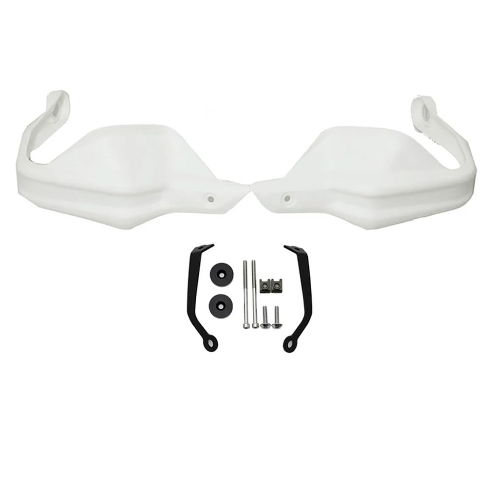 SGRYGSAEA Motorrad-Lenker-Handschutz 2024Motorrad Handprotektoren Windschutzscheibe Hand Wind Schutz Für H&ONDA XL7502023(White) von SGRYGSAEA