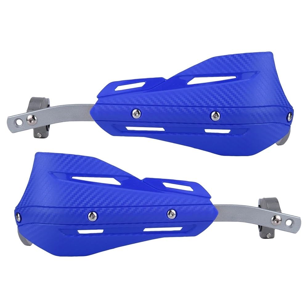 SGRYGSAEA Motorrad-Lenker-Handschutz 21MM-33MM Universal Motorrad Handschutz Lenker Schutz Lenker Schutz Für Y&AMAHA Für H&ONDA(Blue) von SGRYGSAEA