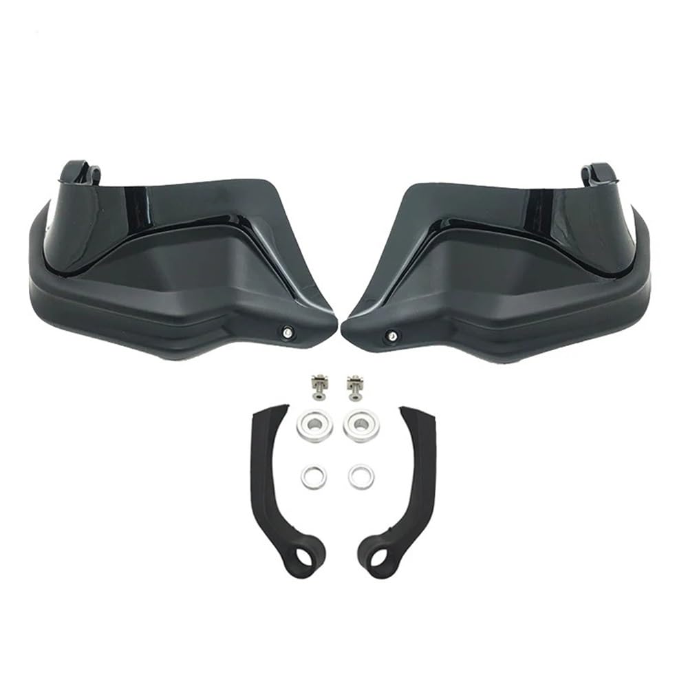 SGRYGSAEA Motorrad-Lenker-Handschutz Für B&MW R1200GS LC F800GS F750GS F850GS F900R/XR S1000XR R1250GS Motorrad Handschutz Schild Hand Schutzfolie Windschutzscheibe(Black Set) von SGRYGSAEA