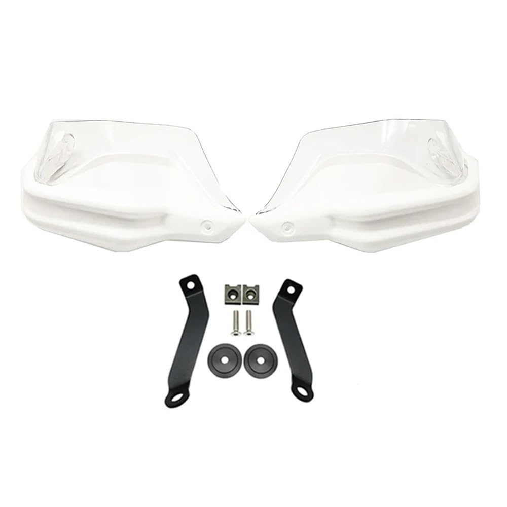 SGRYGSAEA Motorrad-Lenker-Handschutz Für H&ONDA NC750D Integra750 NC 750 D Integra 750 S Motorrad Handprotektoren Schild Guards Windschutzscheibe Hand Wind Schutz(White Clear Set) von SGRYGSAEA