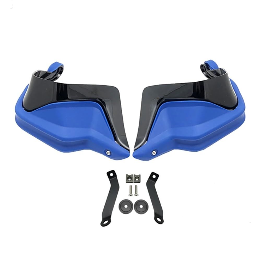 SGRYGSAEA Motorrad-Lenker-Handschutz Für H&ONDA NC750X DCT NC750S NC700X NC 750X2013-2023 Motorrad Handprotektoren Schild Guards Windschutzscheibe Hand Wind Schutz(Blue Black Set) von SGRYGSAEA