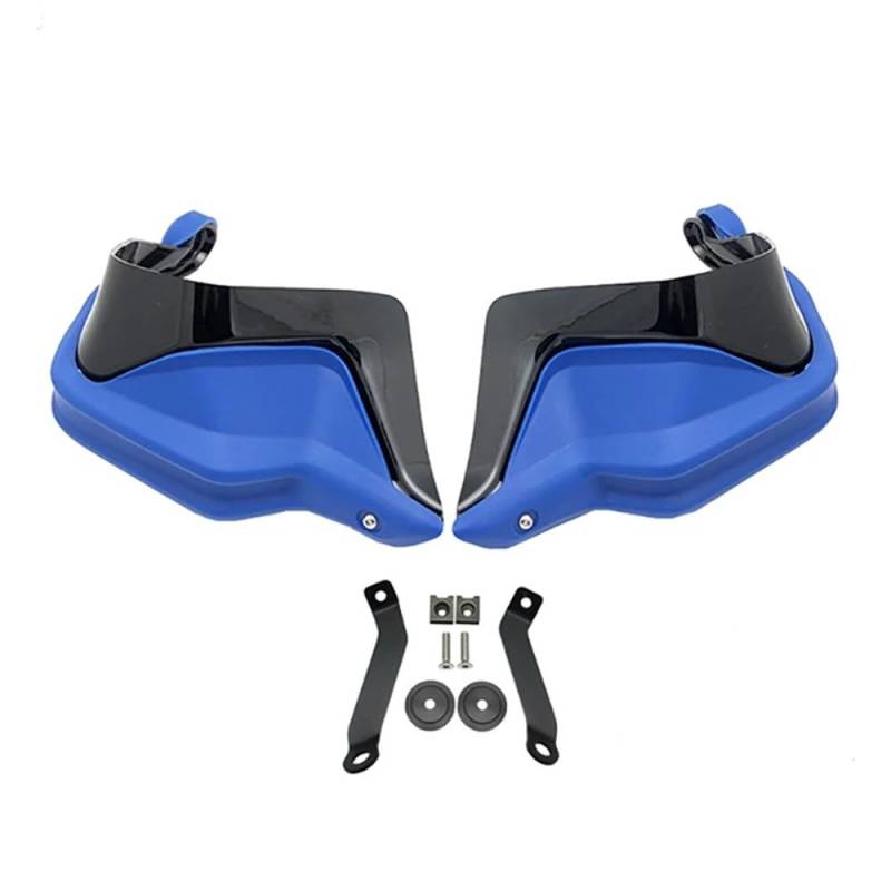 SGRYGSAEA Motorrad-Lenker-Handschutz Für H&ONDA NC750X DCT NC750S NC700X NC 750X2013-2023 Motorrad Handprotektoren Schild Guards Windschutzscheibe Hand Wind Schutz(Blue Black Set) von SGRYGSAEA